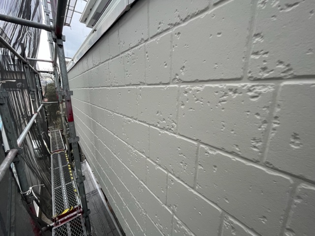 横浜市　瀬谷区　屋根外壁塗装　ダブルトーン　工事