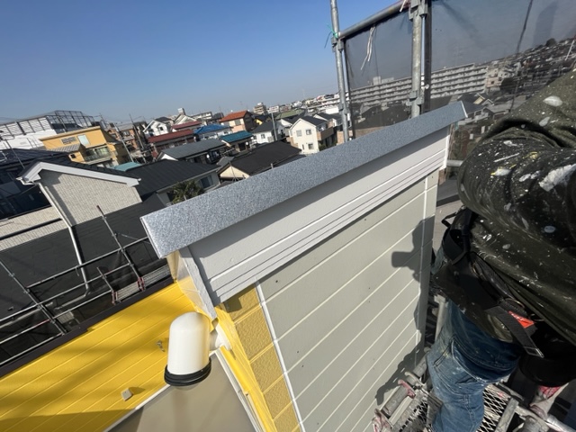 横浜市　旭区　屋根・外壁塗装　一部サイディング張替え工事